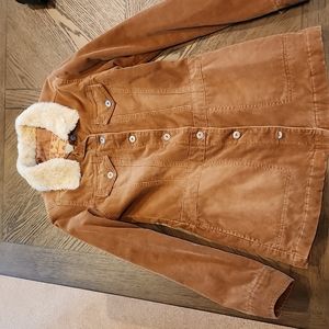 Like New Brown Coat from Hollister